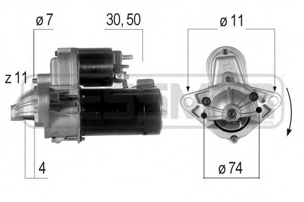 MESSMER 220582 Starter